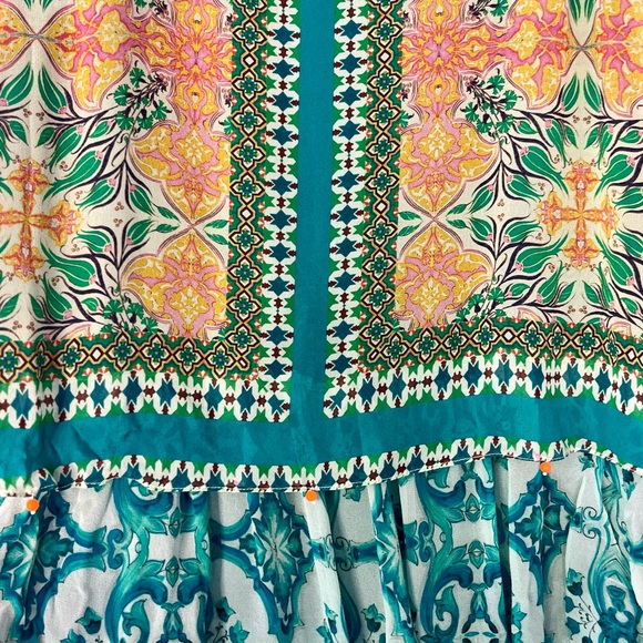 Hemant & Nandita Moana Silk Mini Dress - Picture 8 of 14